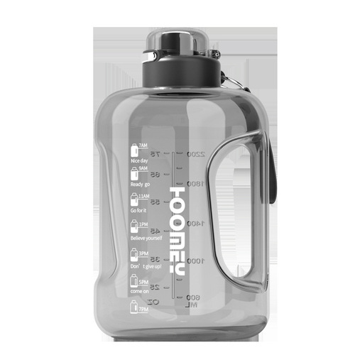 Large-capacity water cup men's sports kettle fitness bucket ton-ton bucket tritan straw cup ton-ton bucket manufacturer