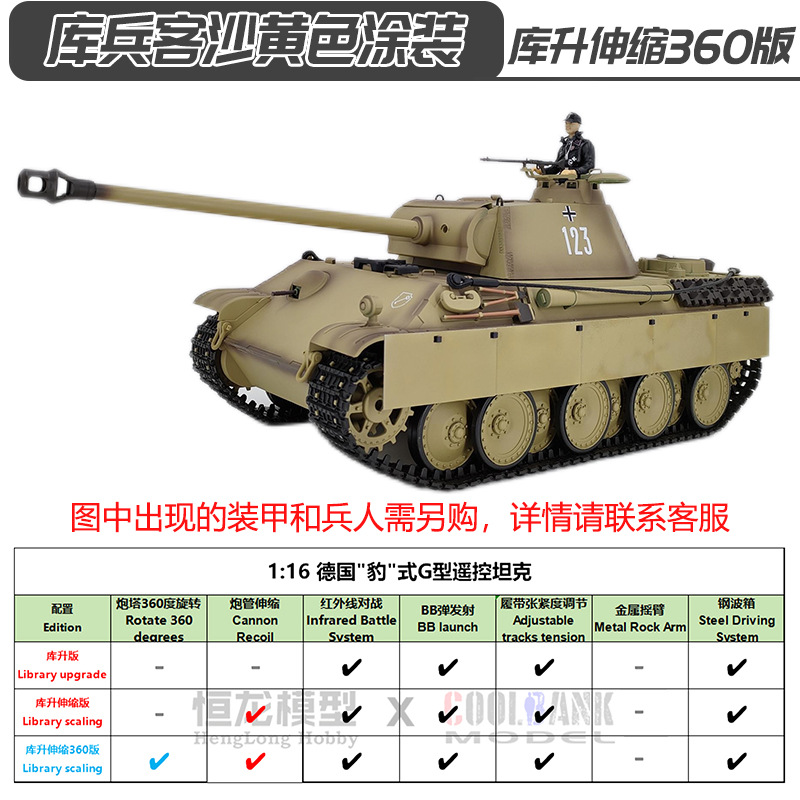 Contrabando transfronterizo, tanque tipo G "Leopard" alemán, sonido y luz, tanque de control remoto eléctrico, modelo militar, juguete para niños