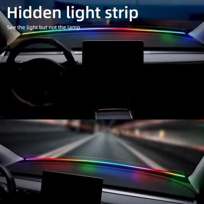through Led Windshield Silicone – Panel (Dashboard) işıqlandırması