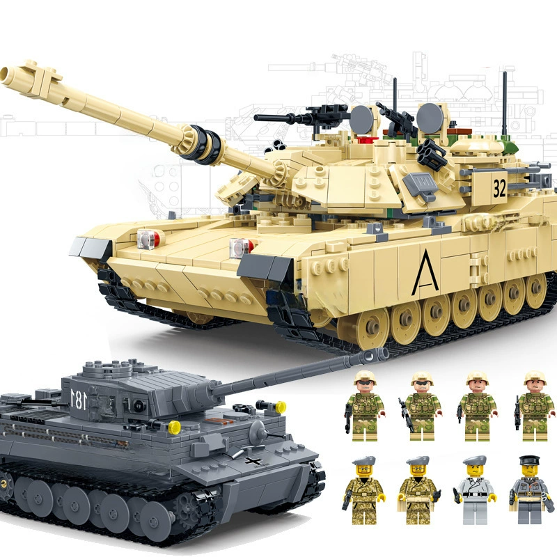 Танк Гуди, конструктор, игрушка, лимитированное издание, мелкие части, DIY