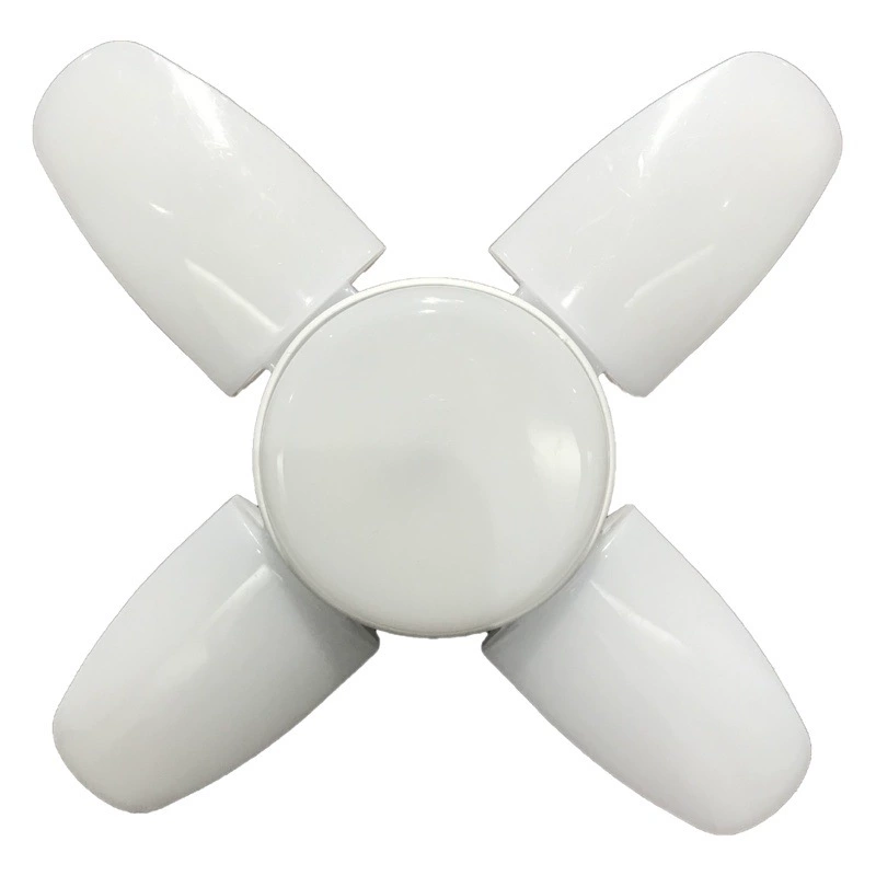 Светодиодная лампа в виде листьев, мини-деформационная лампа, трехлистовая лампа, четырехлистная лампа, освещение высокой яркости, люстра, складная лампа для гаража