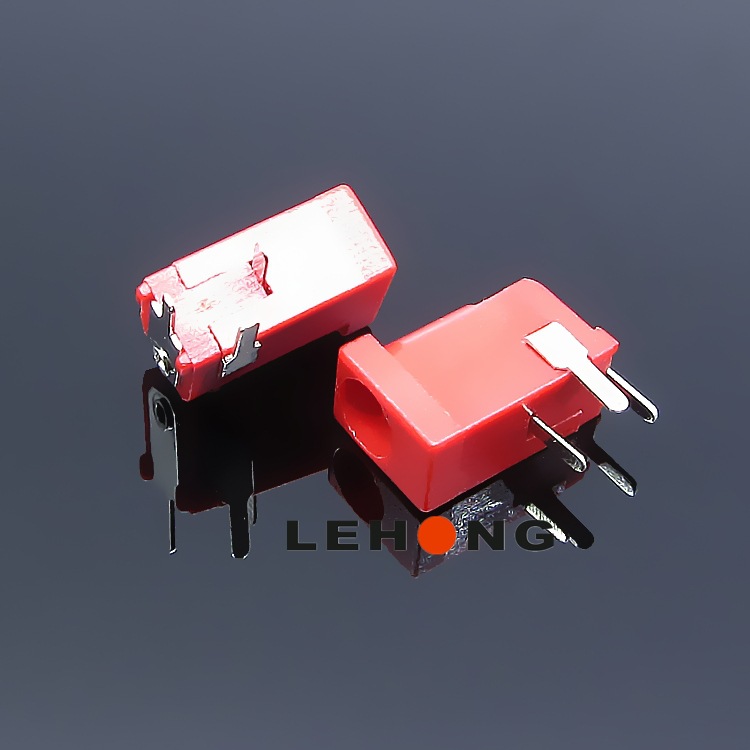 DC-002-13半铜红色/高温料/DC电源插座/直流DC插座