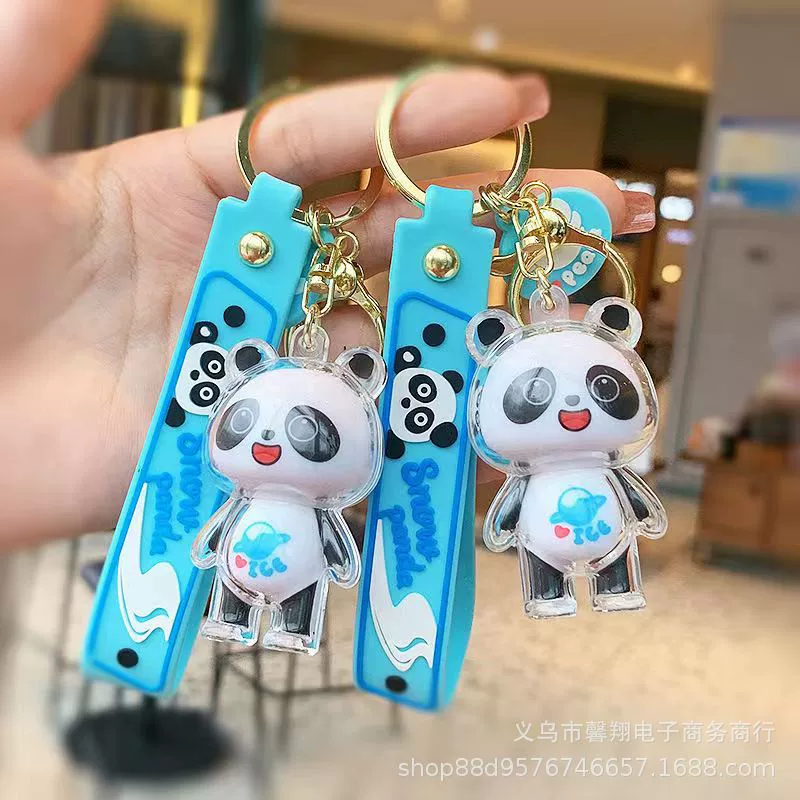 Мультфильм ледяная панда рис Зимний Медведь брелок кулон школьная сумка автомобиль висит пара сумка висит брелок