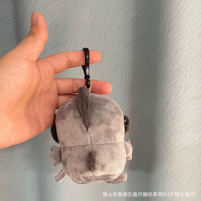 1新款 美版 炭黑三丽欧 kitty 丑鱼 挂件 毛绒玩偶包包钥匙扣批发|undefined