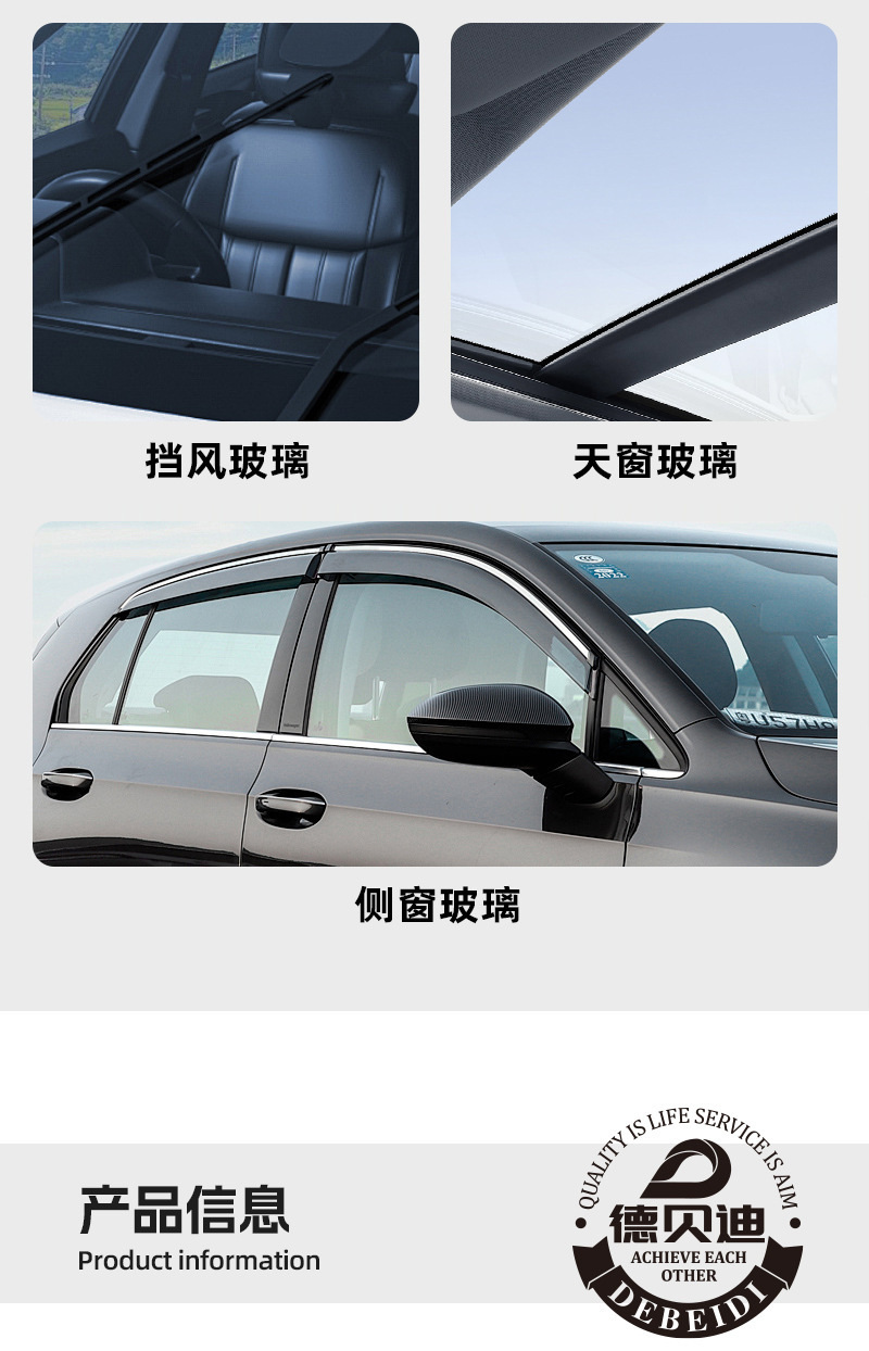 Debedi Car Glass Polishing Liquid Upgraded with Cerium Oxide to Remove Oil Film, Coating, Water Stains, and Minor Scratches Without Leaving Marks
