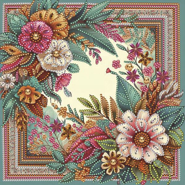 Flower Diamond Painting Kit for Adults