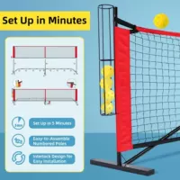 Источник производителя портативный открытый Peak Ball Net Pickleball Тренировочная сеть Съемная внутренняя Peak Net