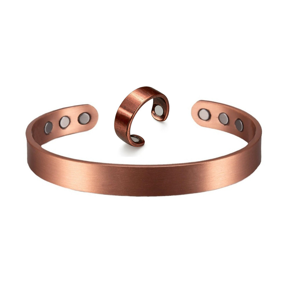 Glossy bracelet, ring