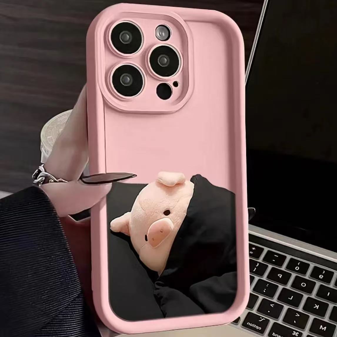 Pareja linda aplicable iphone16pro funda para teléfono móvil Apple 15 anti-caída 14 dibujos animados 13promax nuevo 12x