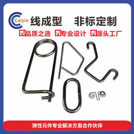 线成型弹簧  异形折弯件卡扣弹簧 五金异形弹簧 厂家直销