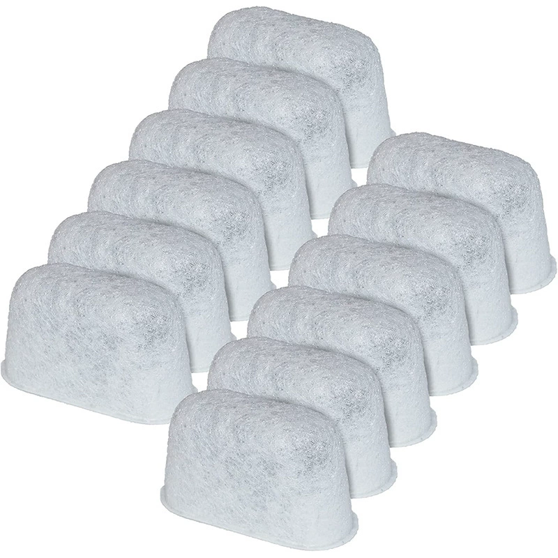 Фильтрующий элемент для кофемашин подходит для фильтров из активированного угля и хлопковых фильтров Cuisinart, Meishany, Delonghi и De'Longhi.