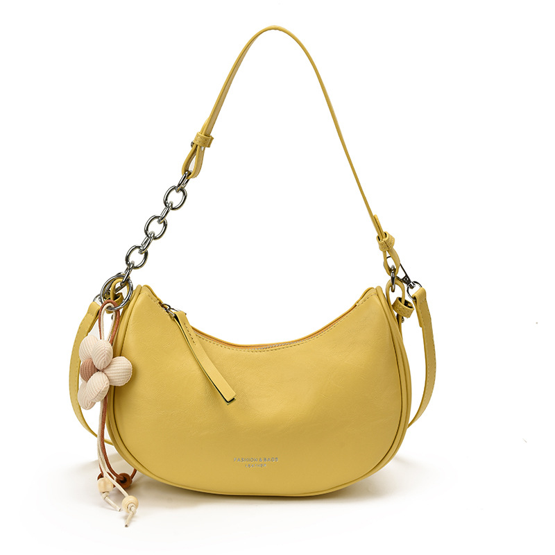 Bolso de mano popular de este año bolso de mujer 2026 nueva moda simple bolso de hombro de brazo universal bolso de饺os para mujeres