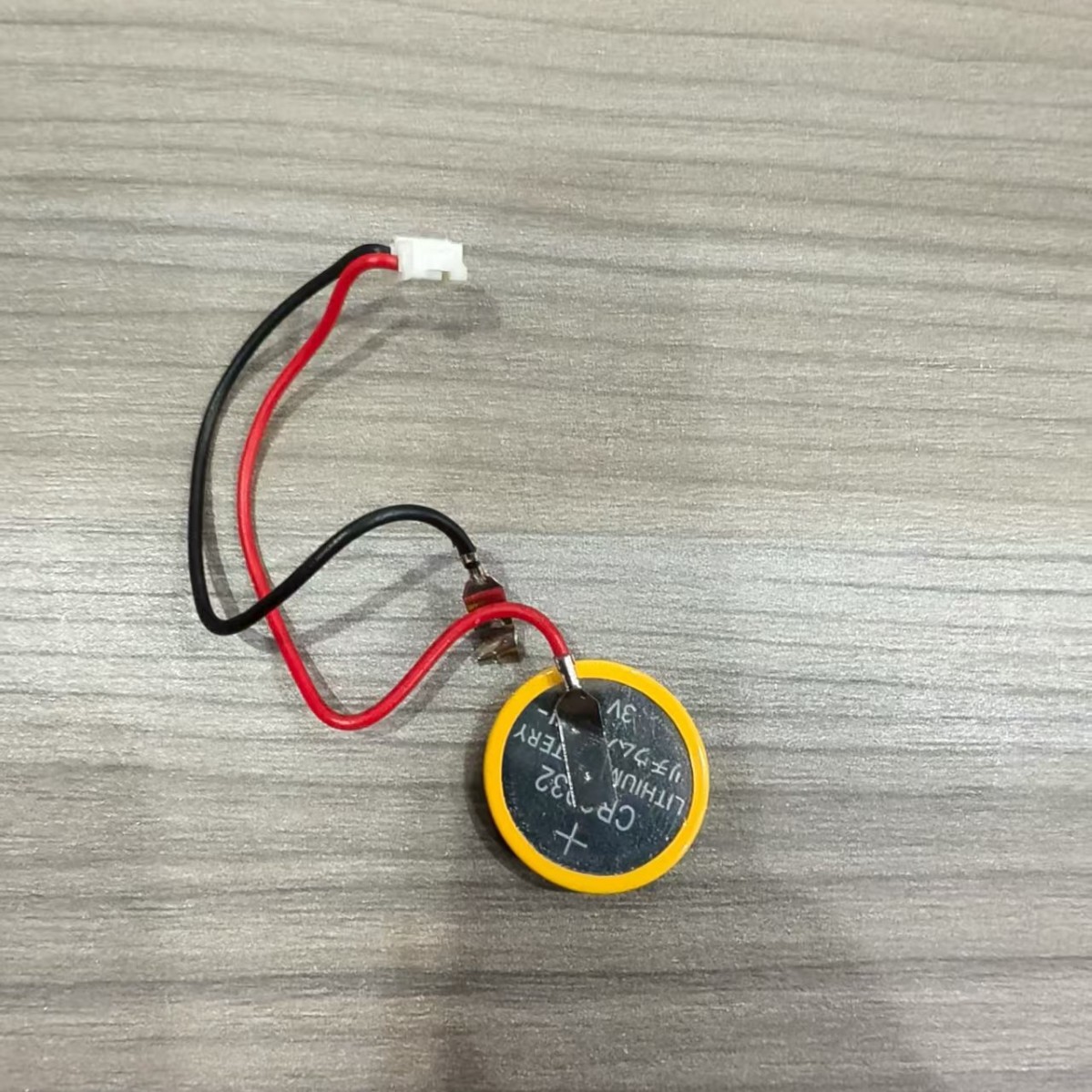 现货批发cr2032电池 引线带插头 3V纽扣电池保温杯电池