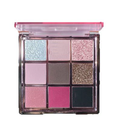 Палетка матовых теней (MUGE LEEN) — 9 оттенков в земных тонах, 7 г компакт