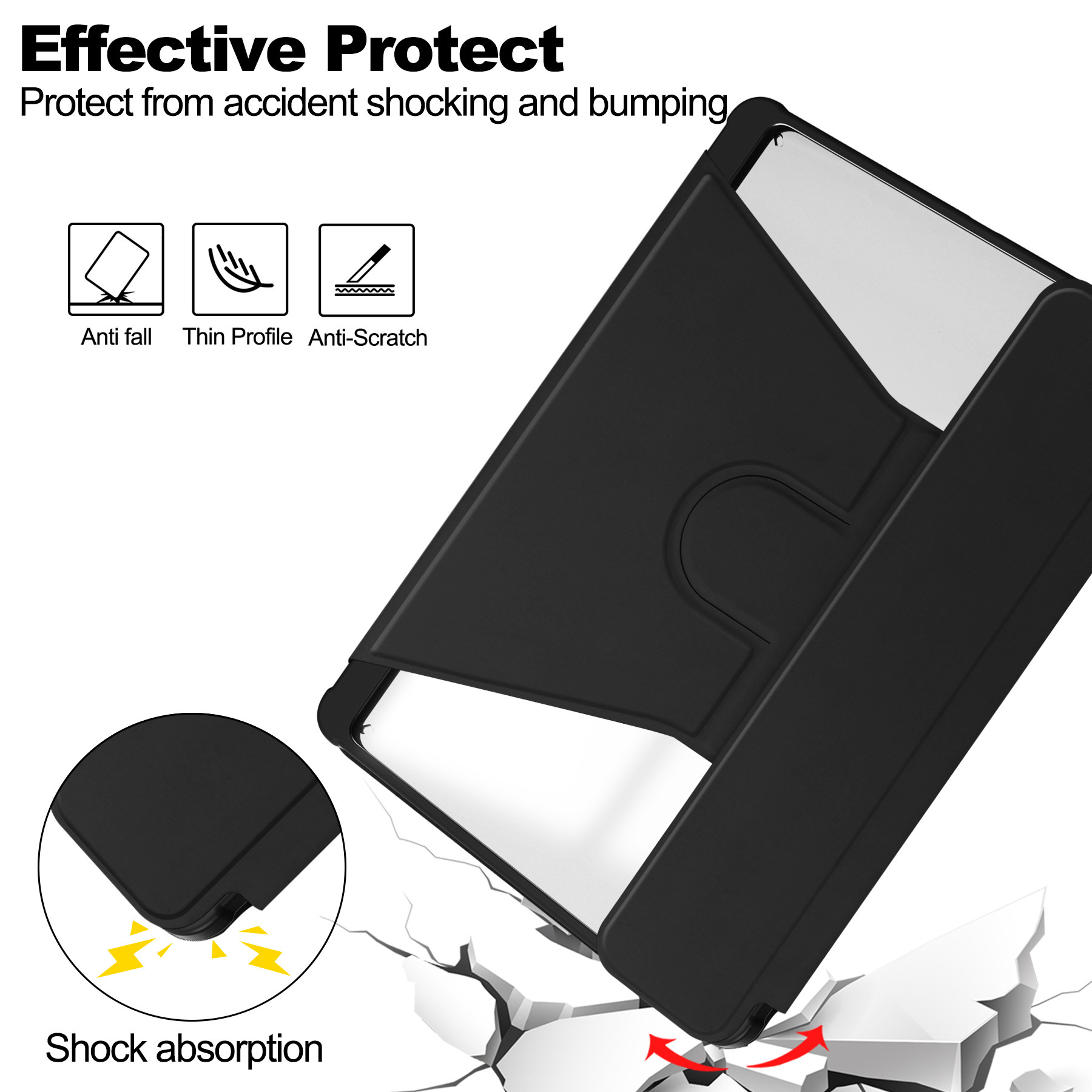 Applicable to 2025ipad Air11 Bluetooth keyboard cover iPad11 rotating acrylic pen slot leather case 4