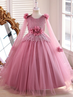 (Cross-border trading), children's evening dress, flower girl dress, piano performance costume, small princess costume, children's clothing