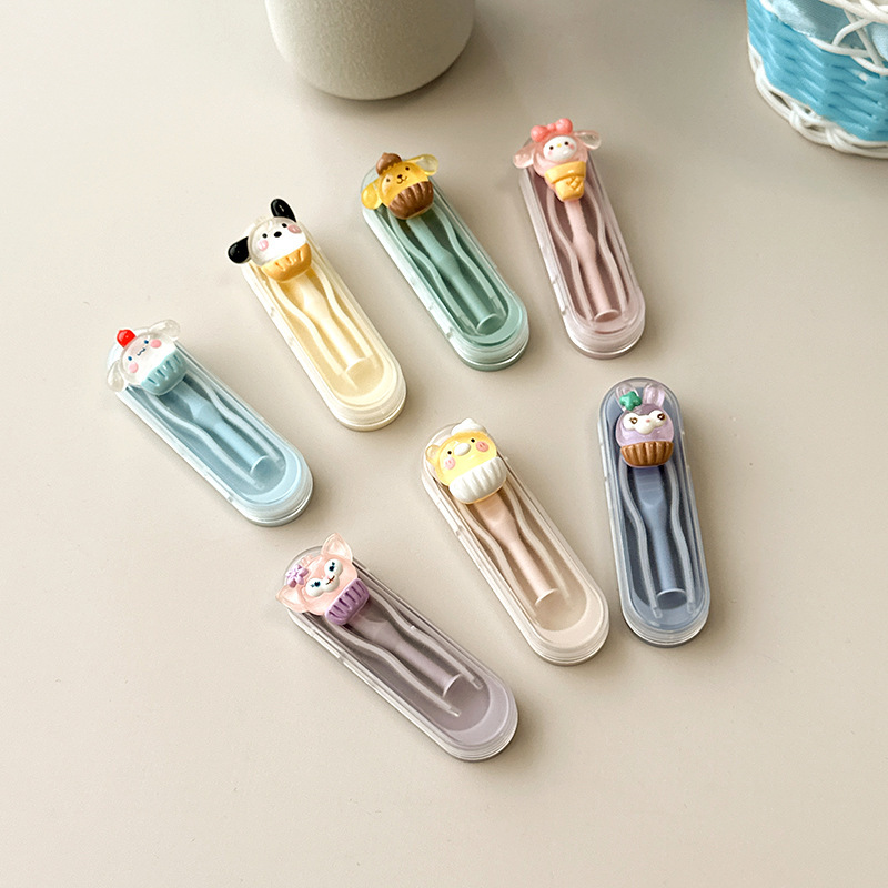 DIY multi-pattern cartoon contact lens wearing clip one-piece tweezers wearing one-piece suction stick 455-7 DIY multi-pattern cartoon contact lens wearing clip one-piece tweezers wearing one-piece suction stick 455-7