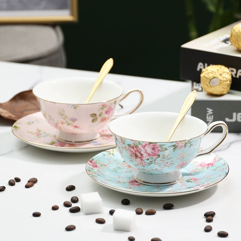 (Cross-border trading), coffee flavored tea, tea cup, gift box in gift box, tea set
