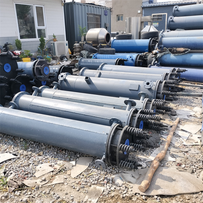 销售工业石墨冷凝器 列管式真空冷凝设备 二手工业冷凝器