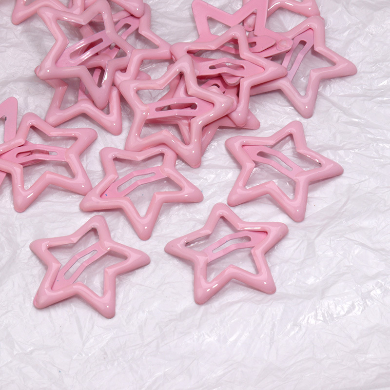 Mayorista de clips de cabello de estrellas de color niñas lindas clips de frangeo lateral clip de cabello rotos clip de cabello de niña roja corazón bb clip de cabello image 37