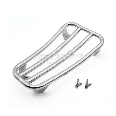 modified grill rack for Motorcycle bumper - spring-sprint-150-silver-grill-24-25-model
