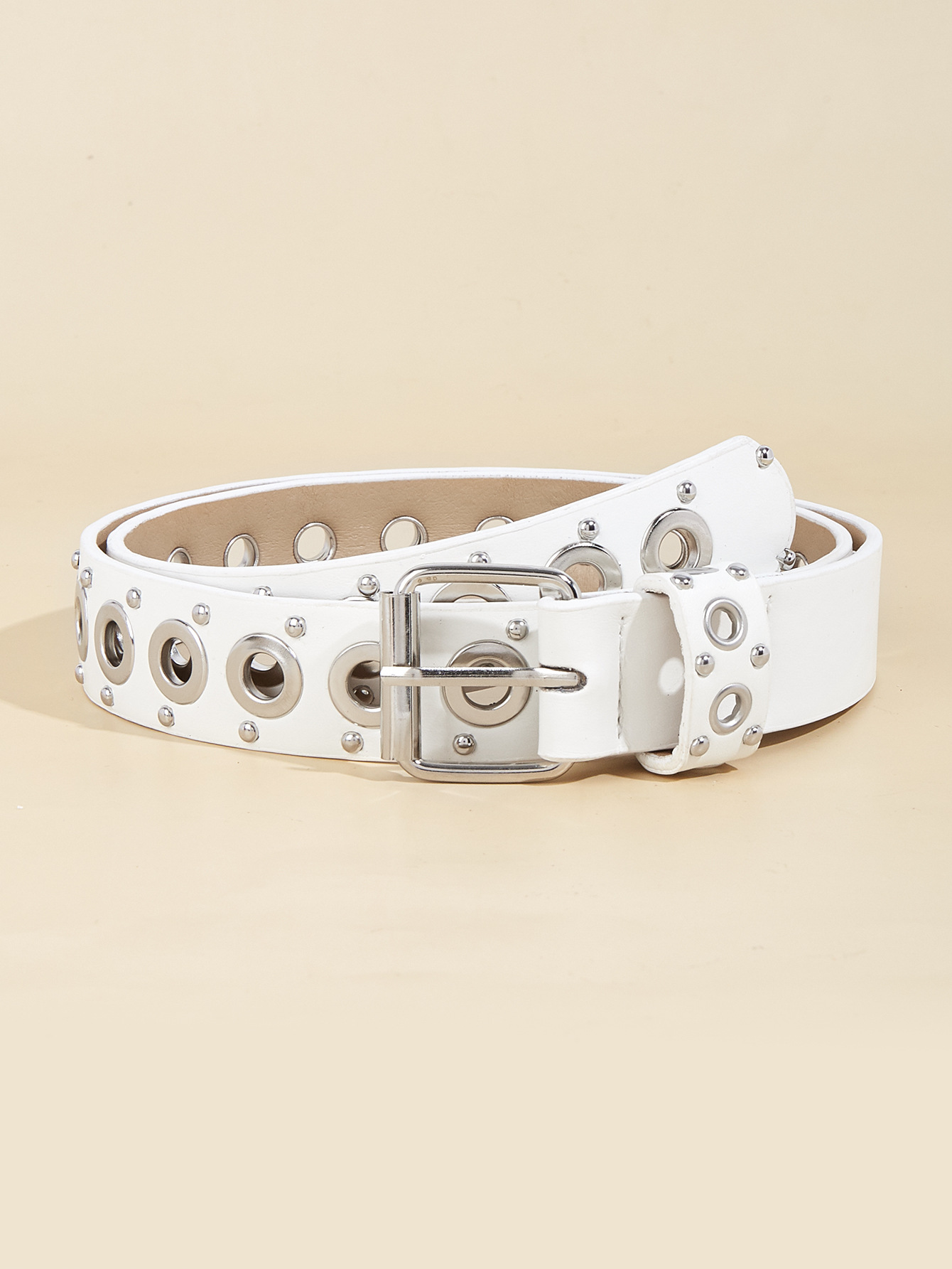 86g Weight Belt Classification 1 Piece Quantity Casual Occasion Pu Leather, Iron Material Solid Color Pattern Women's Gender Plating Design Simple Style Style Simple Style Solid Color Pu Leather Iron Plating Women's Leather Belts 8