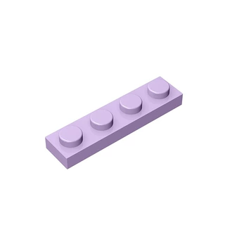 高砖GDS-504兼容乐高积木3710基础零件小颗粒1x4板砖模块玩具拼装
