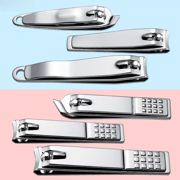 Nail Clippers Home Manicure Scissors 3 Pack Large small size Flat Inclined Nail Clipper Single Pack Quality Nail Clipper