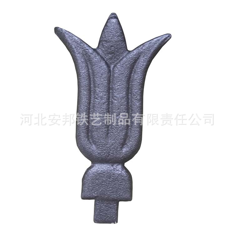 厂家生产铸造枪尖铁艺枪尖大 围栏 防盗窗各种装饰配件