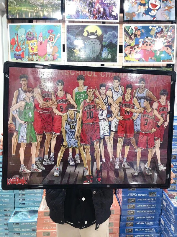 会場に10元のモデル平面1000枚の児童知育パズル紙漫画アニメパズル卸売り|undefined