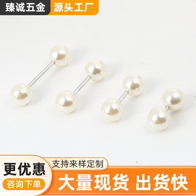 Женская брошь-застежка с жемчугом для кардигана, шарфа, шали, однобортная, аксессуар для одежды