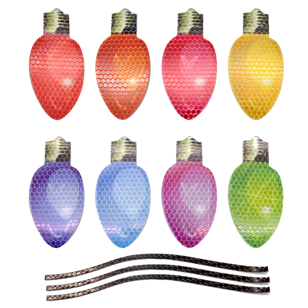 350g Weight Christmas Bulb Pvc Christmas Decorative Props