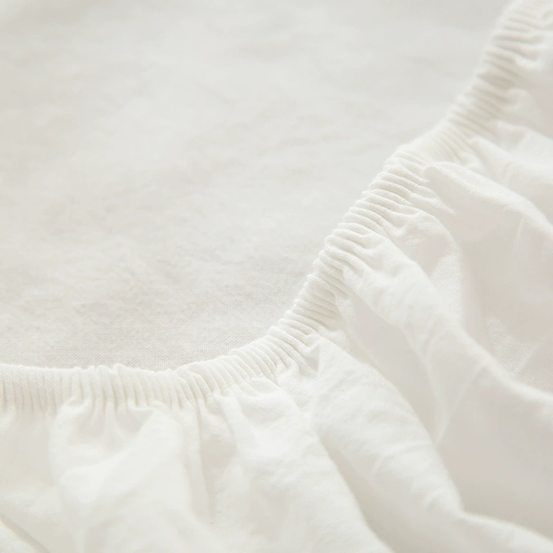 White sheet, bedspread, non-slip protective case, dust cover, 1.2m