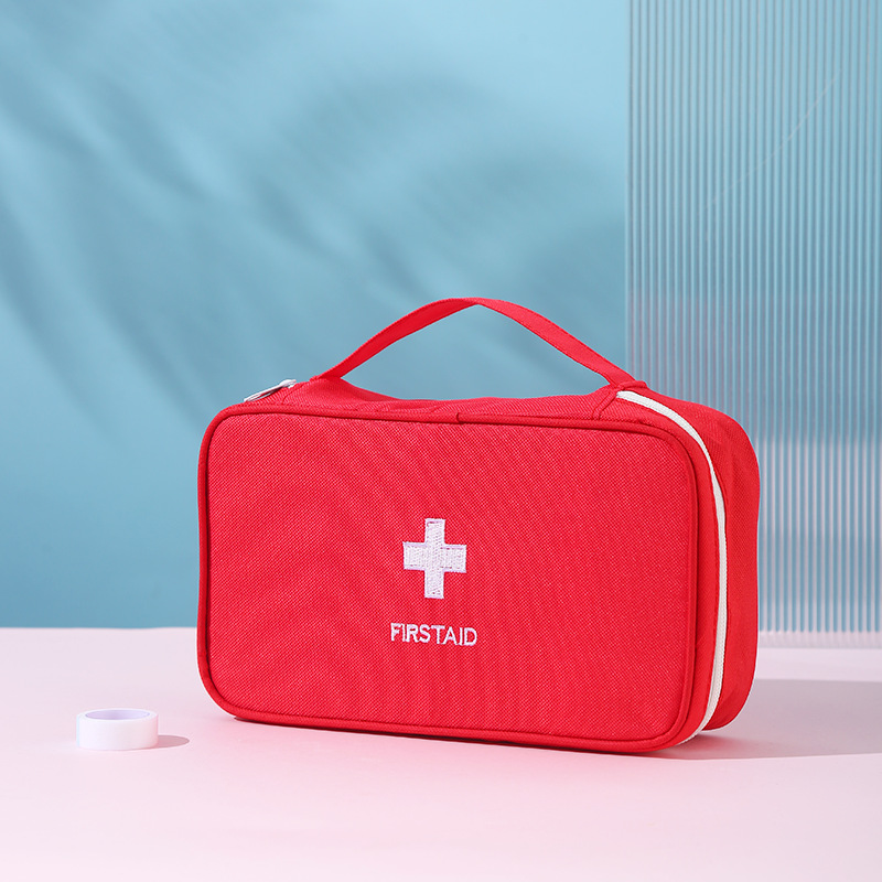 Prevención de epidemias Primeros Auxilios bolsa médica bolsa de viaje grande bolsa de almacenamiento de medicina Portátil Bolsa de Medicina de coche de emergencia