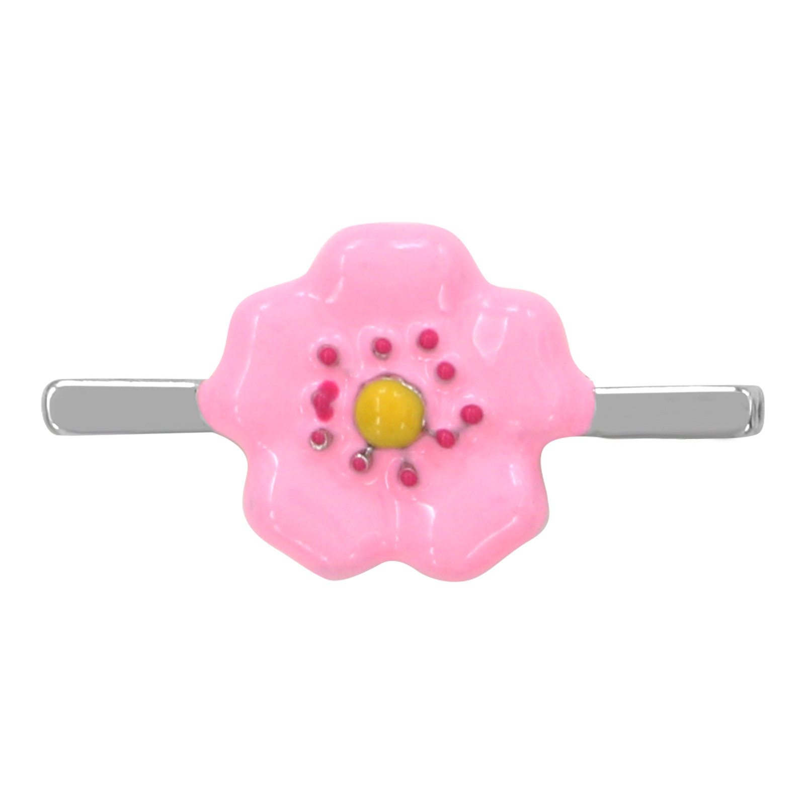 花朵银色