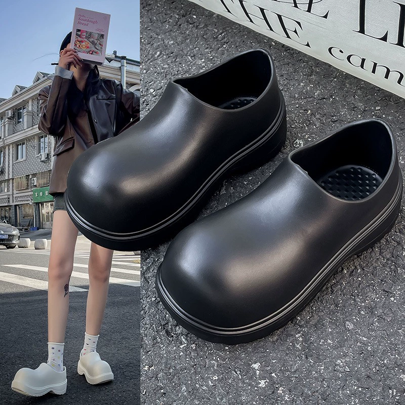 Профессиональный шеф-повар обувь мужская и женская кухонная обувь водонепроницаемая нескользящая маслостойкая столовая рабочая обувь черная одиночная обувь кроссовки EVA