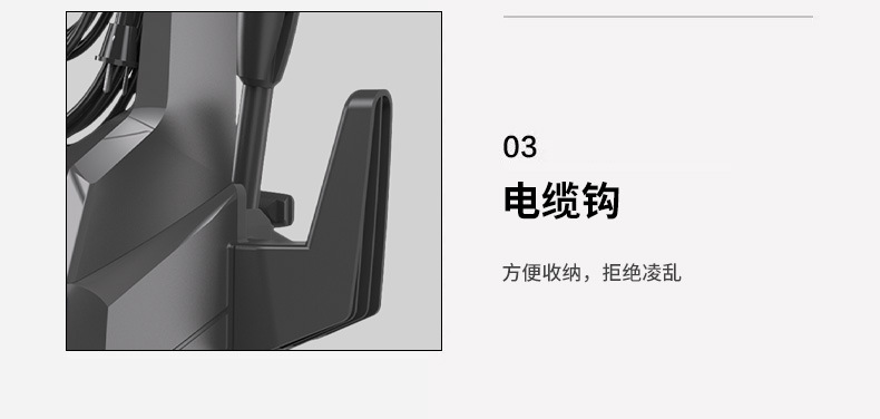 Cross-border vertical high-pressure car washer for home use, European and American standard, portable and convenient car wash water gun, high-power cleaning machine