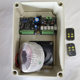 500kg load-bearing DC motor swing door opener wind-resistant AC battery solar powered 4 M door