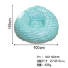 Green spherical sofa