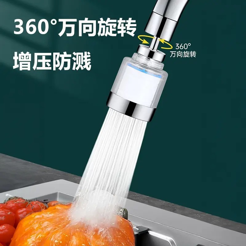 家庭用蛇口浄水器フィルターエレメント付き家庭用キッチン浄水器ブーストアンチスプラッシュ360度回転フィルター|undefined
