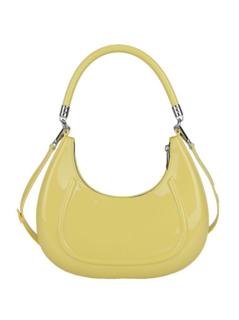 Bolso de luna nueva portátil de alta calidad bolso de mujer 2025 transfronterizo sudeste asiático nuevo estilo color gelatina bolso de mensajero de lujo ligero