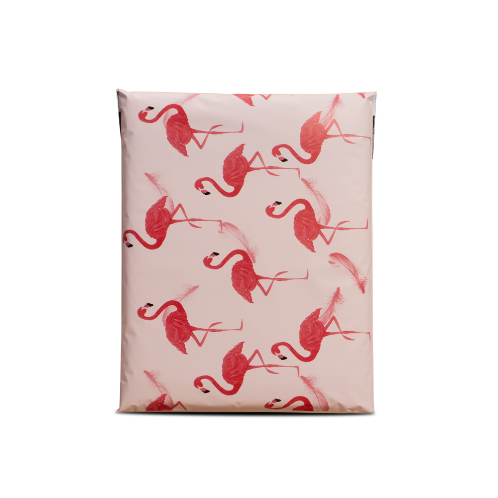 Panda bolsa de entrega impresa logística destrucción bolsa de embalaje colorida bolsa de dibujos animados impermeable gran venta caliente transfronteriza