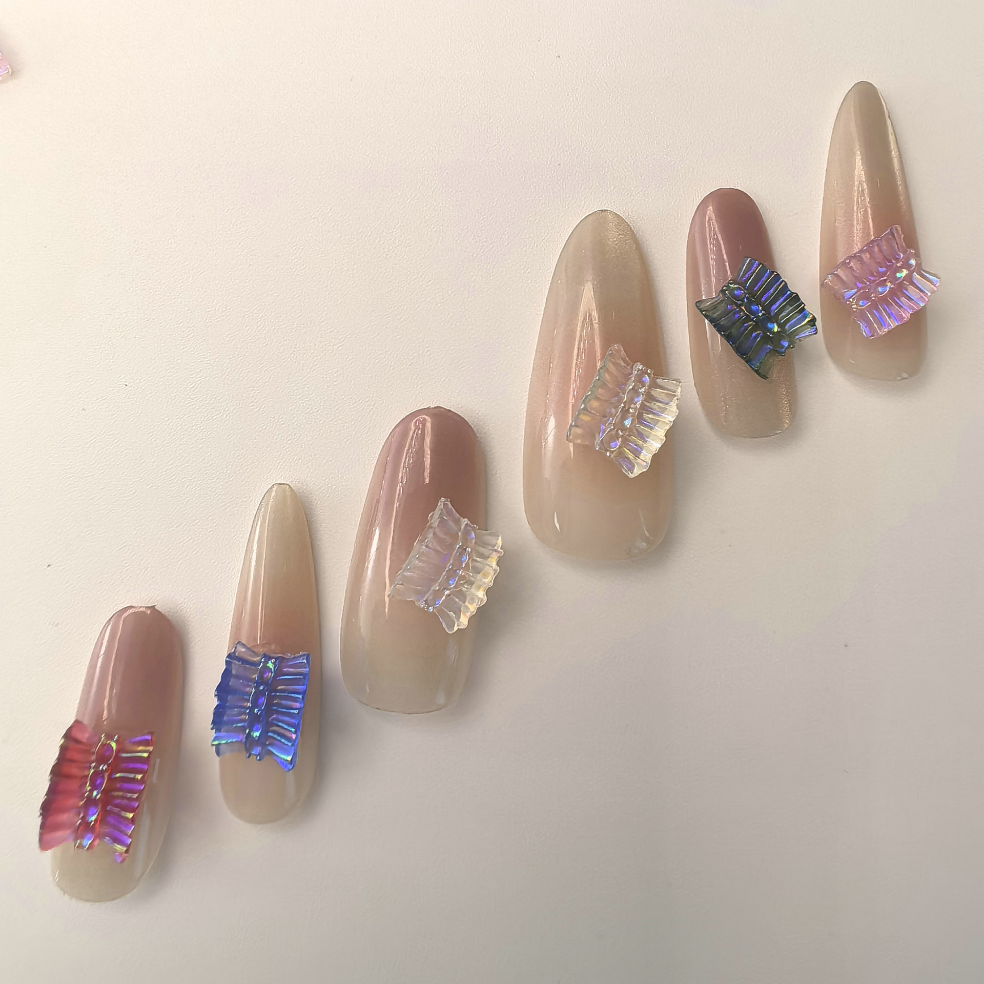 冰透美甲网红围裙饰品极光裙摆指甲钻饰立体水晶胶0008.jp