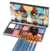 Painted quality brush, 10 cells, 10 pieces