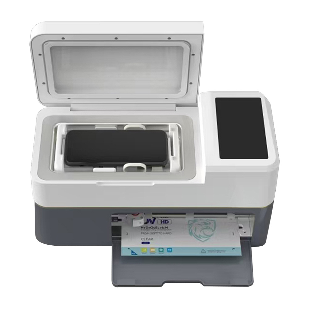 多功能水凝膜切膜机智能全自动贴膜UV切膜三合一手机保护膜切割机