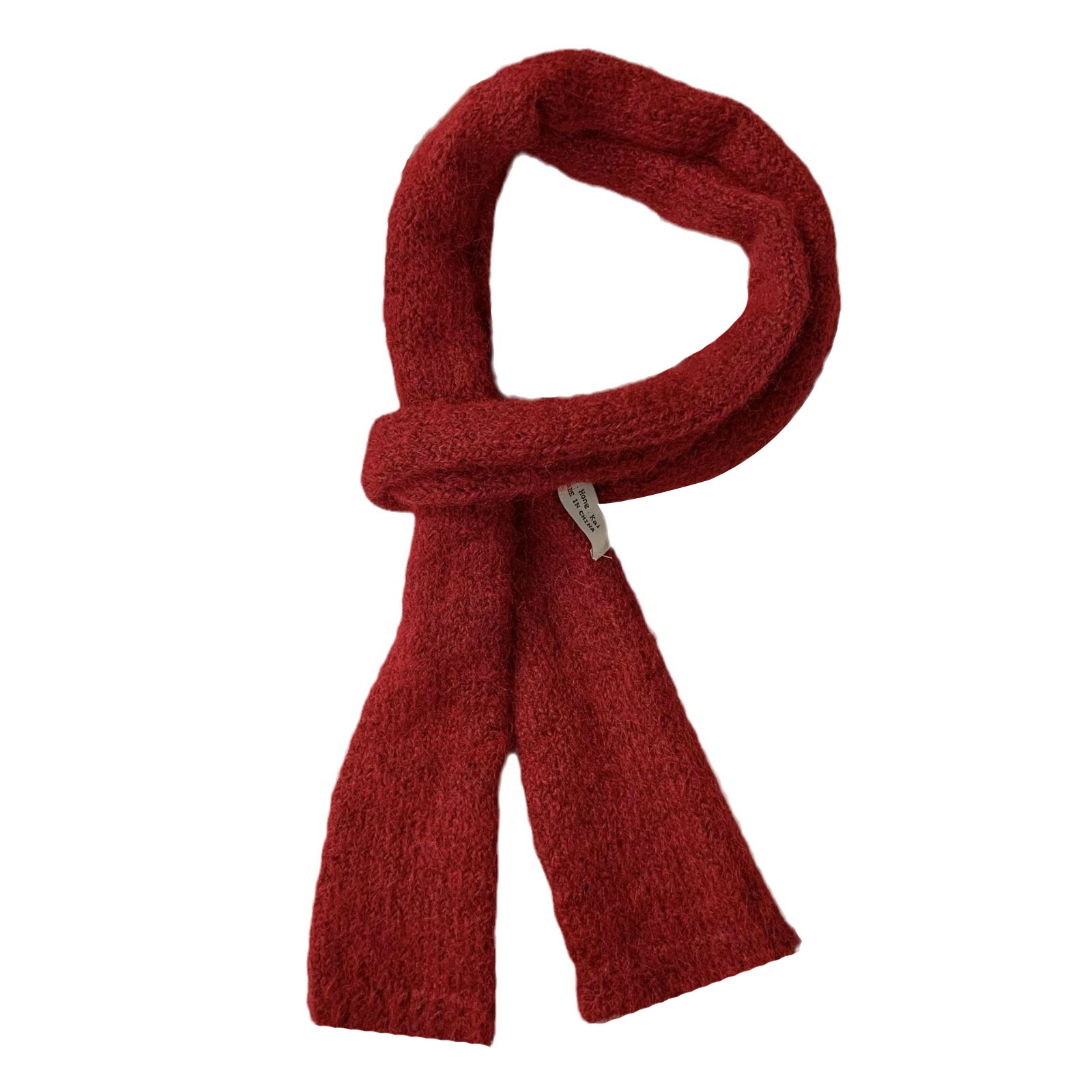 Bufandas de otoño y invierno sensación de atmósfera nuevo estilo coreano variante suave dulce sólido bufandas pegajosas delgadas calentamiento del collar