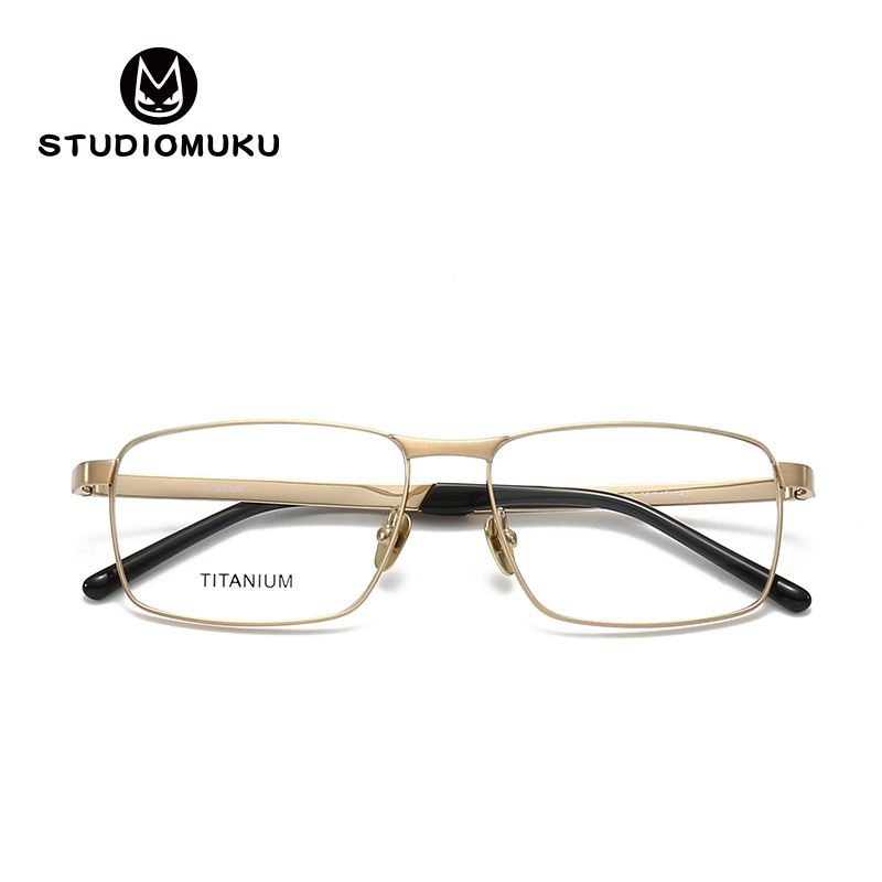 STUDIOMUKU gafas de madera cool punto irregular marco de gafas de diseño de núcleo duro marco de gafas de alta calidad marco de gafas