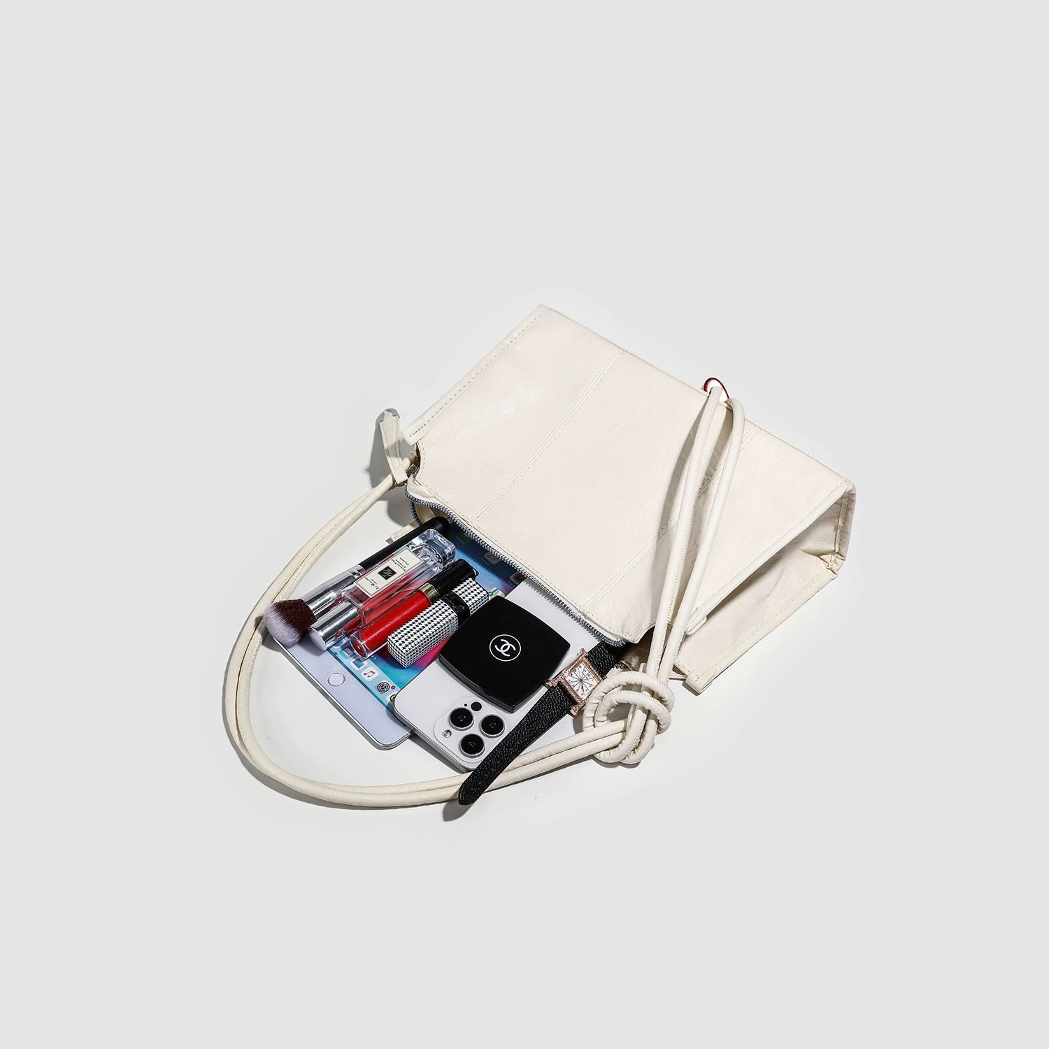 One-shoulder bag, autumn capacious shoulder bag, high-quality style