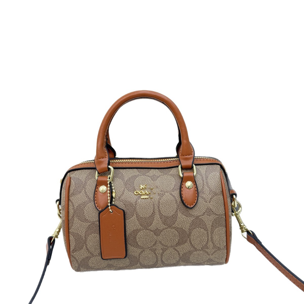 Koujia New Pillow Bag Monogram Mini Fashion Crossbody Single Shoulder Women's Handbag Boston Large Capacity Bag - Thumbnail 5