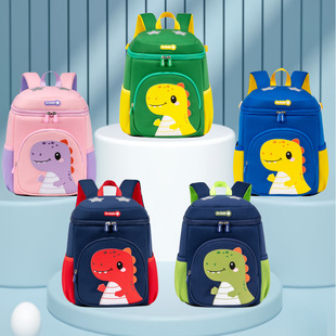 Sesame Baby New Kindergarten Schoolbag Men and Women Cartoon Cute Childlike Baby Backpack Diving Material Schoolbag